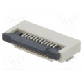 DS1020-11-12VBT1-R; Connector: FFC (FPC); horizontal; PIN: 12; ZIF; SMT; tinned; 30mΩ; CONNFLY