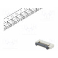 DS1020-12-10VBT1A-R; Connector: FFC (FPC); horizontal; PIN: 10; ZIF; SMT; tinned; 30mΩ; CONNFLY