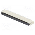 DS1020-12-40VBT1A-R; Connector: FFC (FPC); horizontal; PIN: 40; ZIF; SMT; tinned; 30mΩ; CONNFLY