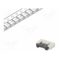 DS1020-12-4VBT1A-R; Connector: FFC (FPC); horizontal; PIN: 4; ZIF; SMT; tinned; 30mΩ; CONNFLY