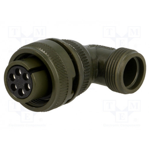 DS3108A14S-6S; Connector: circular; Series: DS/MS; plug; female; PIN: 6; for cable; AMPHENOL