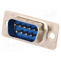DSC-009; D-Sub; PIN: 9; plug; male; for cable; soldering; 5A; NINIGI DSC-009; D-Sub; PIN: 9; plug; male; for cable; soldering; 5A; NINIGI