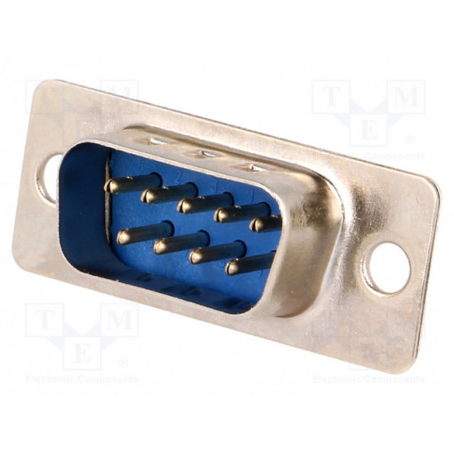 DSC-009; D-Sub; PIN: 9; plug; male; for cable; soldering; 5A; NINIGI DSC-009; D-Sub; PIN: 9; plug; male; for cable; soldering; 5A; NINIGI