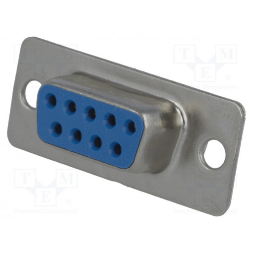 DSC-109; D-Sub; PIN: 9; plug; female; for cable; soldering; 5A; NINIGI DSC-109; D-Sub; PIN: 9; plug; female; for cable; soldering; 5A; NINIGI