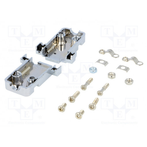 DS1046-09C1S1; Enclosure: for D-Sub connectors; D-Sub 9pin,D-Sub HD 15pin; CONNFLY