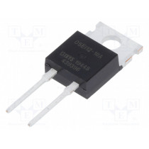 DSEI12-10A; Diode: rectifying; THT; 1kV; 12A; tube; Ifsm: 75A; TO220AC; 78W; 50ns; IXYS