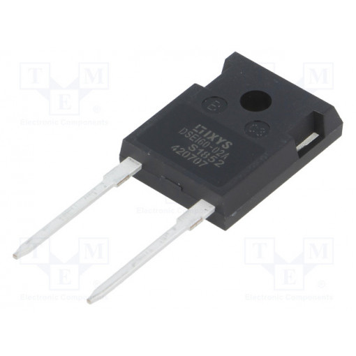 DSEI60-02A; Diode: rectifying; THT; 200V; 69A; tube; Ifsm: 540A; TO247-2; 150W; IXYS