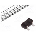 DTC144EET1G; Transistor: NPN; bipolar; BRT; 50V; 0.1A; 200mW; SC75; R1: 47kΩ; ON SEMICONDUCTOR
