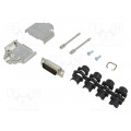 6355-0062-02; D-Sub HD; PIN: 26; plug; male; soldering; for cable; black; ENCITECH 6355-0062-02; D-Sub HD; PIN: 26; plug; male; soldering; for cable; black; ENCITECH