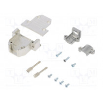 DTMP15-PCC75-K; Enclosure: for D-Sub connectors; D-Sub HD 26pin; straight; ENCITECH