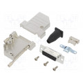 L17DTSL15-RG-LJS-S+L77SDA15S; D-Sub; PIN: 15; female; angled 45°; soldering; for cable; UNC4-40; AMPHENOL L17DTSL15-RG-LJS-S+L77SDA15S; D-Sub; PIN: 15; female; angled 45°; soldering; for cable; UNC4-40; AMPHENOL