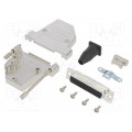 L17DTSL25-RG-LJS-S+L77HDB44S; D-Sub HD; PIN: 44; female; angled 45°; soldering; for cable; 11.5mm; AMPHENOL L17DTSL25-RG-LJS-S+L77HDB44S; D-Sub HD; PIN: 44; female; angled 45°; soldering; for cable; 11.5mm; AMPHENOL