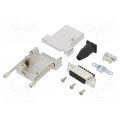L17DTSL15-RG-LJS-T+L77DA15SST; D-Sub; PIN: 15; female; straight; screw terminal; for cable; 11.5mm; AMPHENOL L17DTSL15-RG-LJS-T+L77DA15SST; D-Sub; PIN: 15; female; straight; screw terminal; for cable; 11.5mm; AMPHENOL