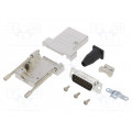 L17DTSL15-RG-LJS-T+L717SDA15P; D-Sub; PIN: 15; male; straight; soldering; for cable; gold flash; AMPHENOL L17DTSL15-RG-LJS-T+L717SDA15P; D-Sub; PIN: 15; male; straight; soldering; for cable; gold flash; AMPHENOL