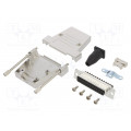 L17DTSL25-RG-LJS-T+L77DB25SST; D-Sub; PIN: 25; female; straight; screw terminal; for cable; 11.5mm; AMPHENOL L17DTSL25-RG-LJS-T+L77DB25SST; D-Sub; PIN: 25; female; straight; screw terminal; for cable; 11.5mm; AMPHENOL