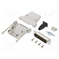 L17DTSL25-RG-LJS-T+L717DB25PST; D-Sub; PIN: 25; male; straight; screw terminal; for cable; UNC4-40; AMPHENOL L17DTSL25-RG-LJS-T+L717DB25PST; D-Sub; PIN: 25; male; straight; screw terminal; for cable; UNC4-40; AMPHENOL