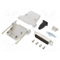 L17DTSL25-RG-LJS-T+L717SDB25P; D-Sub; PIN: 25; male; straight; soldering; for cable; gold flash; AMPHENOL L17DTSL25-RG-LJS-T+L717SDB25P; D-Sub; PIN: 25; male; straight; soldering; for cable; gold flash; AMPHENOL