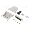 L17DTSL25-RG-LJS-T+L717HDB44P; D-Sub HD; PIN: 44; male; straight; soldering; for cable; gold flash; AMPHENOL L17DTSL25-RG-LJS-T+L717HDB44P; D-Sub HD; PIN: 44; male; straight; soldering; for cable; gold flash; AMPHENOL