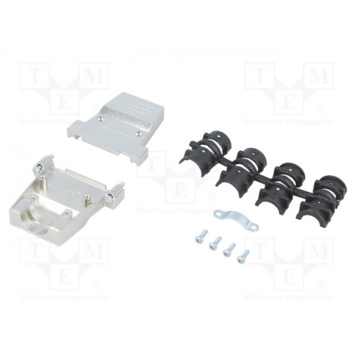 DTXL25-SJS-T-K; Enclosure: for D-Sub connectors; D-Sub 25pin,D-Sub HD 44pin; ENCITECH