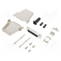 L17DTZF25-LJS-RG+L77SDB25S; D-Sub; PIN: 25; female; straight; soldering; for cable; gold flash; AMPHENOL L17DTZF25-LJS-RG+L77SDB25S; D-Sub; PIN: 25; female; straight; soldering; for cable; gold flash; AMPHENOL