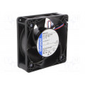 DV4114N; Fan: DC; axial; 119x119x38mm; 278m3/h; 61dBA; ball bearing; 6000rpm; EBM-PAPST