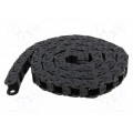 E2.10.10.018.0; Cable chain; Series: E2.10; Bend.rad: 18mm; L: 1000mm; igus