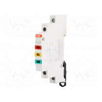 2CCA703902R0001; Module: voltage indicator; 3x230÷415VAC; DIN; 9mm; ABB