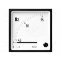 039-74162-0400-380-440V-45-50-55HZ; Meter: mounting; on panel; analogue; 72x72mm; 45÷55Hz; Class: 0,5; CROMPTON - TE CONNECTIVITY 039-74162-0400-380-440V-45-50-55HZ; Meter: mounting; on panel; analogue; 72x72mm; 45÷55Hz; Class: 0,5; CROMPTON - TE CONNECTIVITY