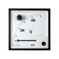 039-90617-0120-120V-VTCONNECTED10/0,1KV; Meter: mounting; on panel; analogue; VAC: 0÷12kV; True RMS; 96x96mm; CROMPTON - TE CONNECTIVITY 039-90617-0120-120V-VTCONNECTED10/0,1KV; Meter: mounting; on panel; analogue; VAC: 0÷12kV; True RMS; 96x96mm; CROMPTON - TE CONNECTIVITY