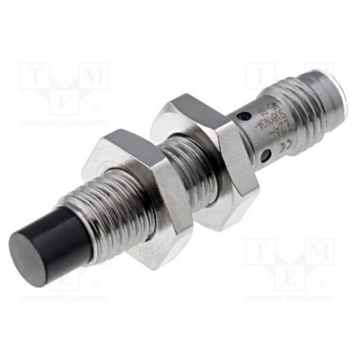 E2A-S08KN04-M5-C1; Sensor: inductive; Output conf: NPN / NO; 0÷4mm; 12÷24VDC; M8; IP67; OMRON