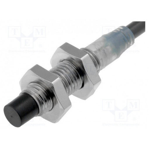 E2A-S08KN04-WP-B2 2M; Sensor: inductive; Output conf: PNP / NC; 0÷4mm; 12÷24VDC; M8; IP67; OMRON