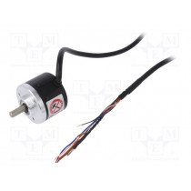 E40S6-5000-3-T-24; Encoder: incremental; Usup: 12÷24VDC; 5000imp/revol; shaft 6mm; AUTONICS E40S6-5000-3-T-24; Encoder: incremental; Usup: 12÷24VDC; 5000imp/revol; shaft 6mm; AUTONICS