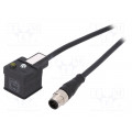 VSTGH050MSS0002B03VDAA041--S; Adapter cable; M12 male,DIN 43650 plug; PIN: 3; IP67; 2m; IFM ELECTRONIC