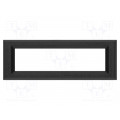 EA 017-2UKE; Frontal bezel; Application: EASER162-NLED; Dim: 76x27mm; ABS; ELECTRONIC ASSEMBLY EA 017-2UKE; Frontal bezel; Application: EASER162-NLED; Dim: 76x27mm; ABS; ELECTRONIC ASSEMBLY