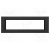 EA 017-2UKE; Frontal bezel; Application: EASER162-NLED; Dim: 76x27mm; ABS; ELECTRONIC ASSEMBLY EA 017-2UKE; Frontal bezel; Application: EASER162-NLED; Dim: 76x27mm; ABS; ELECTRONIC ASSEMBLY