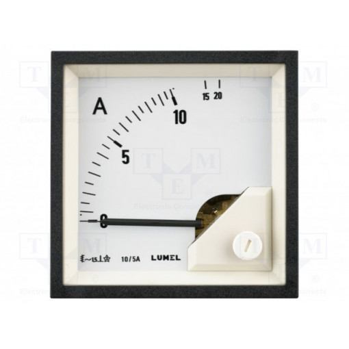 EA17N C70000000000; Meter: mounting; on panel; analogue; VAC: 0÷1kV; True RMS; 72x72mm; LUMEL