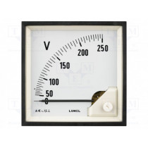 EA19N E41600000000; Meter: mounting; on panel; analogue; I AC: 0÷100A; True RMS; 270g; LUMEL EA19N E41600000000; Meter: mounting; on panel; analogue; I AC: 0÷100A; True RMS; 270g; LUMEL