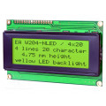 EA W204-NLED; Display: LCD; alphanumeric; STN Positive; 20x4; yellow-green; LED; ELECTRONIC ASSEMBLY EA W204-NLED; Display: LCD; alphanumeric; STN Positive; 20x4; yellow-green; LED; ELECTRONIC ASSEMBLY