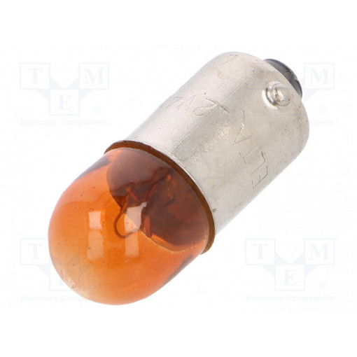 EB0198TB; Filament lamp: automotive; BA9S; orange; 12V; 4W; VISIONPRO; T4W; ELTA