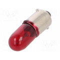 EB0201TB; Filament lamp: automotive; BA9S; red; 12V; 4W; VISIONPRO; T4W; ELTA