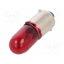 EB0201TB; Filament lamp: automotive; BA9S; red; 12V; 4W; VISIONPRO; T4W; ELTA EB0201TB; Filament lamp: automotive; BA9S; red; 12V; 4W; VISIONPRO; T4W; ELTA