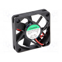 EB45101S2-000U-999; Fan: DC; axial; 12VDC; 45x45x10mm; 15.6m3/h; 27dBA; slide bearing; SUNON