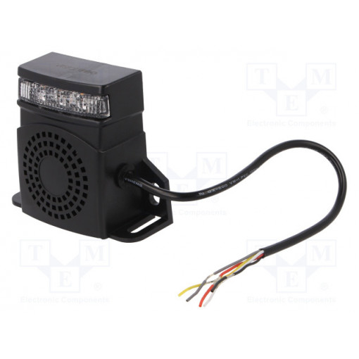 EB8027; Warning lamp; 1/3W; -30÷60°C; IP67; Light source: 3x LED; 10÷80VDC; ELTA