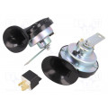 EB8508; Signaller: sound; 12VDC; Application: automotive; ELTA EB8508; Signaller: sound; 12VDC; Application: automotive; ELTA