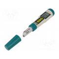 EC500; Meter: pH and conductance; 0÷14pH,0÷19,99mS/cm,0÷9990ppm; 87g; EXTECH