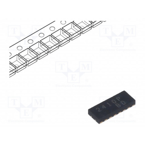 ECLAMP2410P.TCT; Filter: digital; line terminator; EMI,lowpass; SLP4016P16; SEMTECH