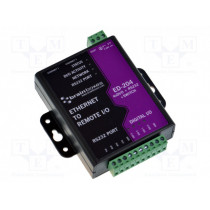 ED-204; Industrial module: Ethernet gateway; Number of ports: 3; 5÷30VDC; BRAINBOXES ED-204; Industrial module: Ethernet gateway; Number of ports: 3; 5÷30VDC; BRAINBOXES