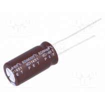 ED1A152MNN1020; Capacitor: electrolytic; low impedance; THT; 1500uF; 10VDC; ±20%; Elite ED1A152MNN1020; Capacitor: electrolytic; low impedance; THT; 1500uF; 10VDC; ±20%; Elite