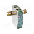 EDR-150-24; Power supply: switched-mode; 156W; 24VDC; 24÷28VDC; 6.5A; 600g; MEAN WELL