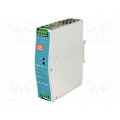 EDR-75-12; Power supply: switched-mode; 75.6W; 12VDC; 12÷14VDC; 6.3A; 510g; MEAN WELL